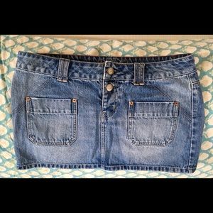 American Eagle Denim Mini Skirt